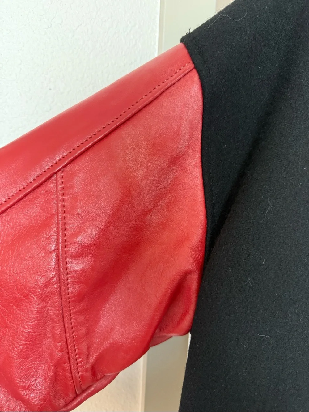 Black & Red Varsity Jacket